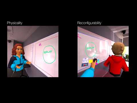 Blended Whiteboard: Physicality and Reconfigurability in Remote Mixed Reality Collaboration