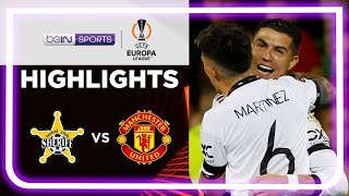 Sheriff Tiraspol 0-2 Manchester United | Europa League 22/23 Match Highlights