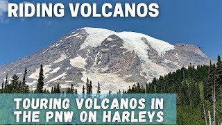 Touring Volcano's on Harleys