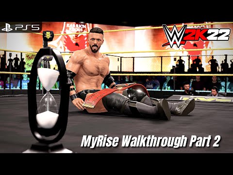 WWE 2K22 - MyRise (Career Mode) Walkthrough Part 2 | PS5™ [4K60]