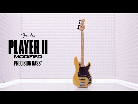 Бас-гитара FENDER PLAYER II MODIFIED PRECISION BASS MN SUNSHINE YELLOW - фото 2 - id-p2746862614