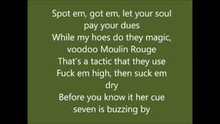 Pusha T - Sweet Serenade (Ft. Chris Brown (Lyrics)