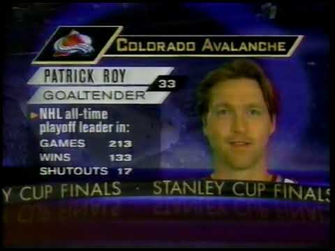2001 Stanley Cup Final Colorado Avalanche vs New Jersey Devils Game 1