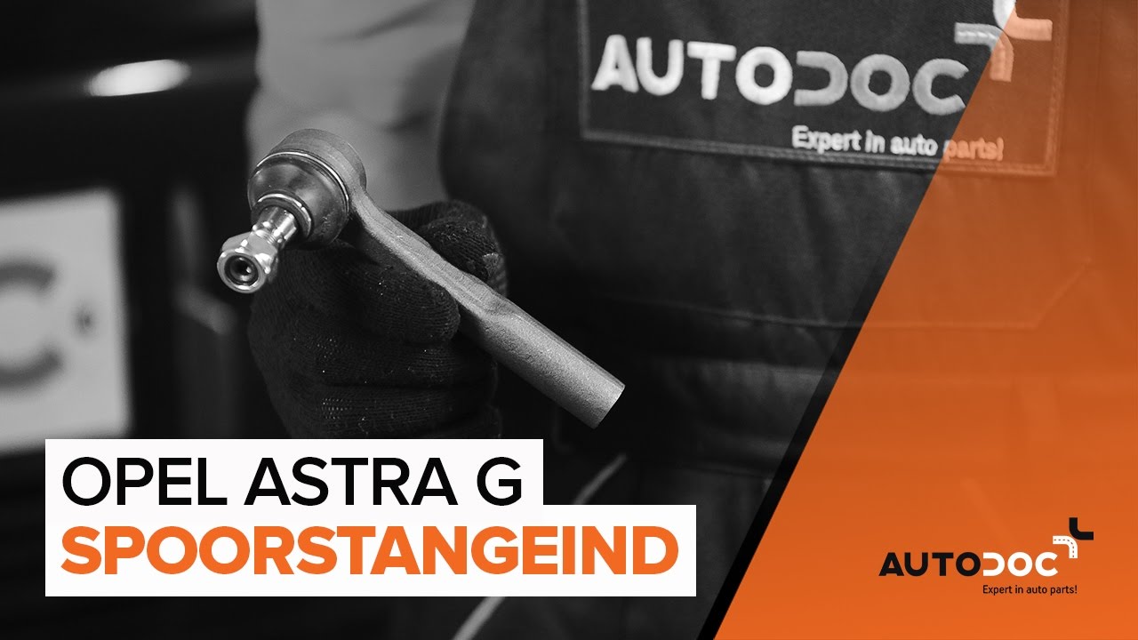 Hoe spoorstangeind vervangen bij een Opel Astra G F48 – vervangingshandleiding