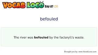 Video thumbnail for befouled