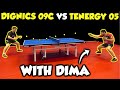 Dignics 09C vs Tenergy 05 | With Dimitrij Ovtcharov