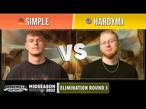 simpLe VS hardymj - Elimination R3 - Midseason Championship 2022 - Singles