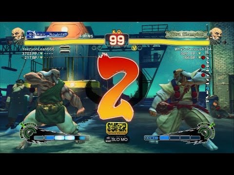 SSF4AE 2014 - Gouken (YeezyonLean666) Vs Gouken (WhySoSerious)