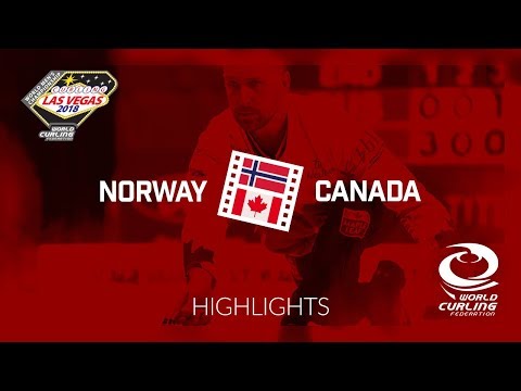 HIGHLIGHTS: Norway v Canada - Round-robin - 361º World Men’s Curling Championship 2018