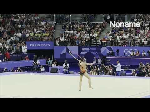 Margarita KOLOSOV GER Paris Hoop 2024 Olympic Final 34.600 (6) #parisolympics  #rhythmicgymnastics