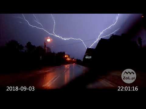 Piorun uderza - Zakopane 2018-09-03