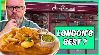 I Review the NEW Harry Ramsden's in London... They Cook In BEEF DRIPPING!