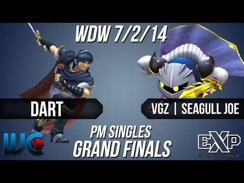 WDW 7/2/14 - Dart (Marth) vs. VGz | Seagull Joe (Ivysaur/Meta Knight) PM Singles Grand Finals