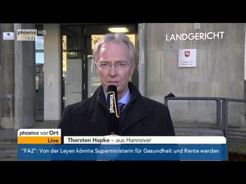 Wulff-Prozess II: Thorsten Hapke mit aktuellen Informationen am 12.12.2013