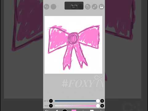 коды на кисти в ibis paint🎀 #фокси #фнаф #foxy #бант #ибис #capcut #ya_lybly_fnaf14 #рисунок