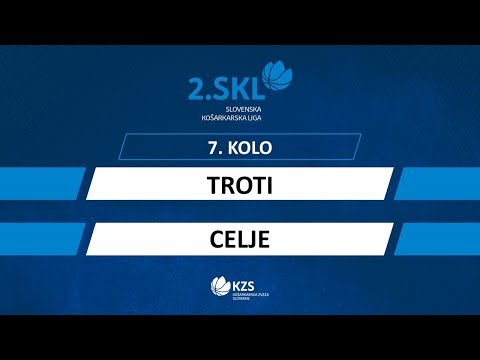 Troti : Celje - 7. kolo - 2. SKL za moške - Sezona 2019/20 - 1/4