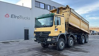 Mercedes-Benz Actros 4141 (8X8 / BOITE MANUELLE / MANUAL GEARBOX / STEEL / LAM dump truck | Image 4 - Autoline