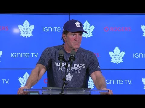 Maple Leafs Morning Skate: Mike Babcock - October 29, 2018