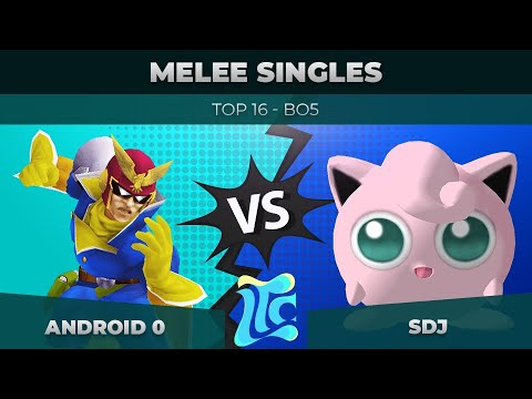 Android 0 vs SDJ - Melee Singles: Top 16 - Low Tide City | Falcon vs Jigglypuff