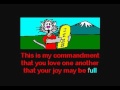 SC7010 29 Children S Songs This Is My Commandment Karaoke