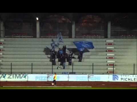FC Südtirol - Albinoleffe 1-1: Tifo Nuova Guardia Albinoleffe a Bolzano.