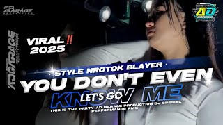 Download lagu DJ PARTY KARNAVAL 2K25 ‼️ YOU DON'T EVEN KNOW ME STYLE NROTOK BASS HOREG🔥 mp3