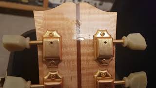 Video thumbnail for 2001 GIBSON J-200 JR FLAME NECK BACK J-185 BODY SIZE J200 SJ200 SJ PARLOR GUITAR UP CLOSE REVIEW by Essex Recording Studios