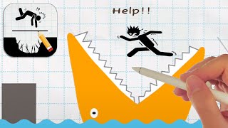 Let's Play Draw 2 Save - Stickman Doodle Puzzle Game Failed Challenge