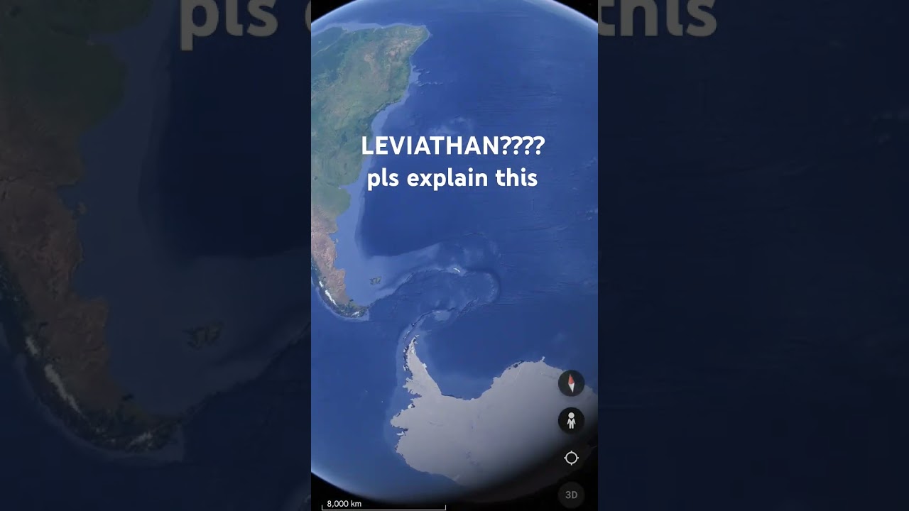 I found this on Google Earth #leviathan #snake #shorts #scary