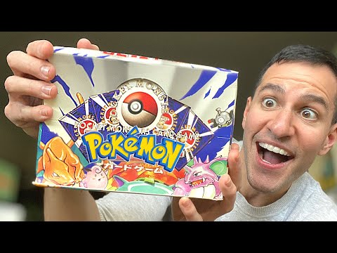 *VINTAGE BASE SET BOX OF POKEMON CARDS!* Opening Packs!