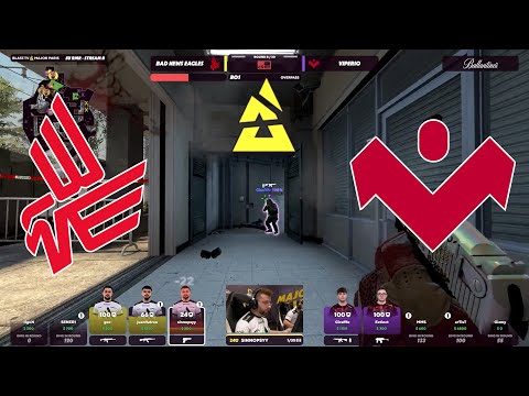 BAD NEWS EAGLES vs VIPERIO - BLAST RMR - HIGHLIGHTS