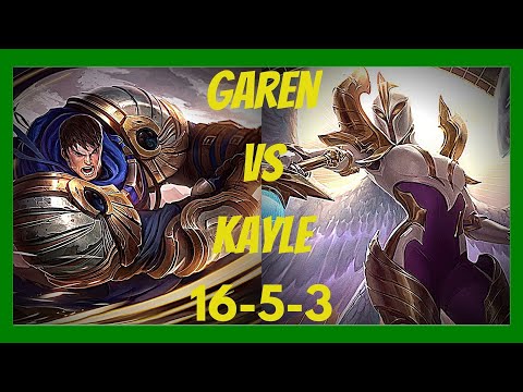 Garen vs Kayle- (TOP)- League of Legends