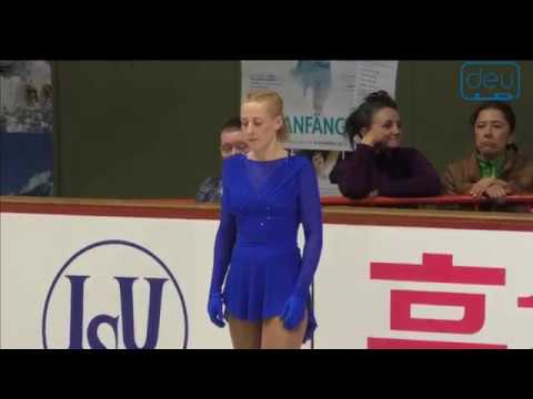 Alexandra Bolton. Oberstdorf 2018. Silver Ladies II FS. 11 place