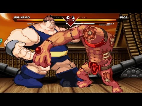 GOLIATH O vs BLOB - High Level Insane Fight !