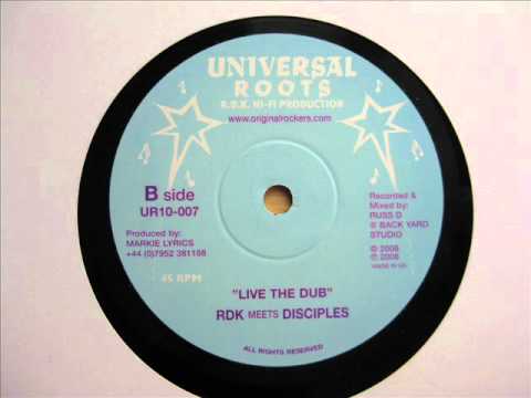 10" Side B: RDK meets Disciples - Live the Dub