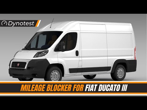 Fiat Ducato III - MILEAGE BLOCKER from Dynotest - Installation and use