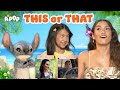 Lilo Stitch Cast Play This Or That A Pop