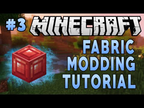 TechnoVision - Minecraft 1.16.4: Fabric Modding Tutorial - Basic Blocks (#3)
