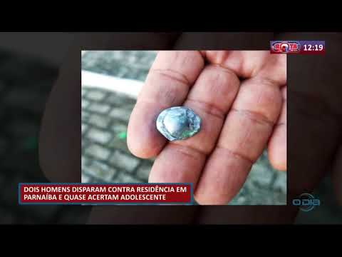 Dois homens disparam contra resideÌ‚ncia em ParnaiÌba e quase acertam adolescente (22 05 20)