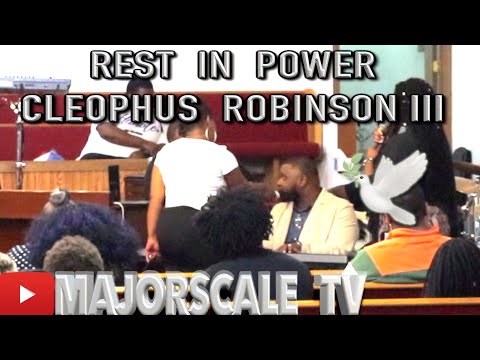 Rest In Power to my Friend Cleophus Robinson III 🕊️