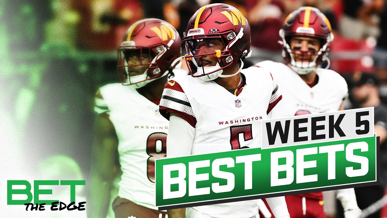 Browns-Commanders, Cowboys-Steelers + Week 5 Best Bets | Bet the Edge (10/4/24) | NBC Sports