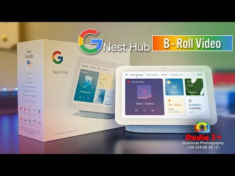 Google Nest Hub | Google Nest Hub B rool Video  | Studio 3plus | B roll Video Sinhala