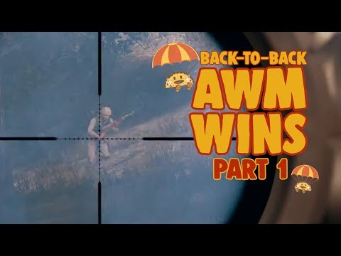 Back-to-Back AWM Games: Part 1 - chocoTaco PUBG Gameplay