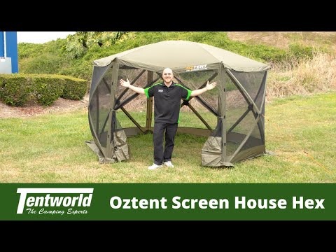 Oztent Screen House Hex - Perfect for your next adventure!