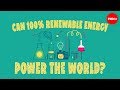 Can 100% renewable energy power the world? - Federico Rosei and Renzo Rosei Can 100% renewable energy power the world? - Federico Rosei and Renzo Rosei