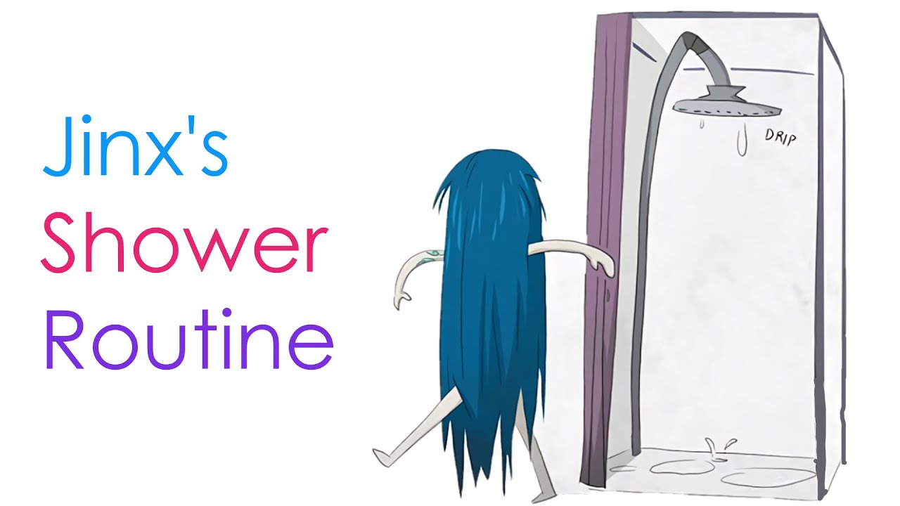 Jinx's Shower Routine | Arcane League of Legends Comic Dub