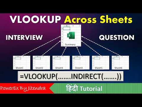Vlookup Formula in MS Excel with Examples Finding Particular Data in Same Different Workbooks Hindi