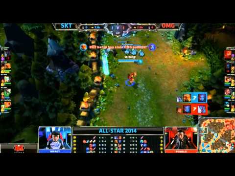 Insane top lane dive in OMG vs SKT