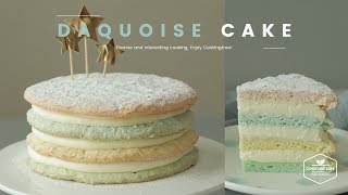 다쿠아즈 케이크 만들기 : Daquoise Cake Recipe - Cooking tree 쿠킹트리*Cooking ASMR