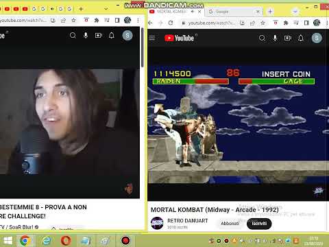 King of Blasphemies King delle Bestemmie 8 Bomberpengu + Mortal Kombat 1992 Arcade VS Johnny Cage